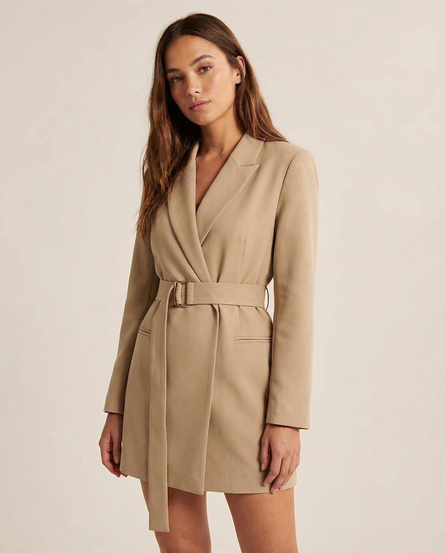 Casual Blazer – Tailored Fit White Jacket for Versatile Styling